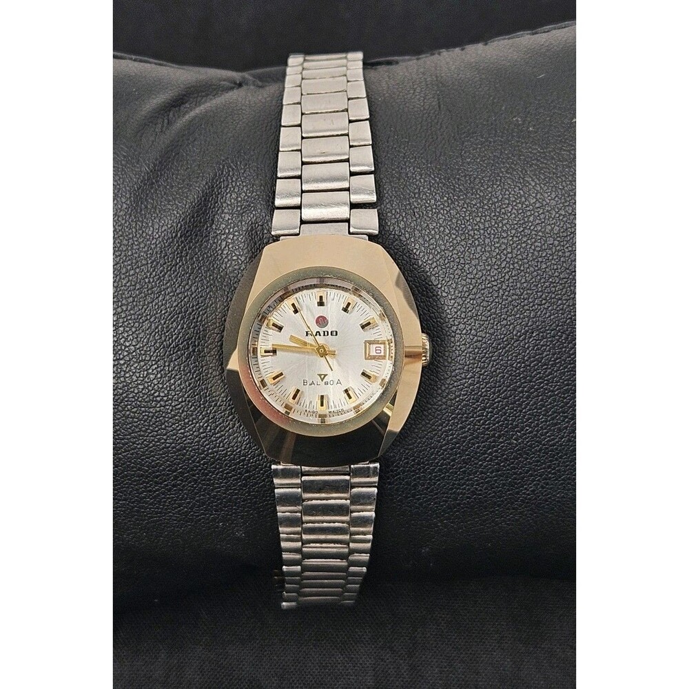 Rado Balboa AUTOMATIC Watch 26mm Women's Silver & Gold Tone, Stainless band